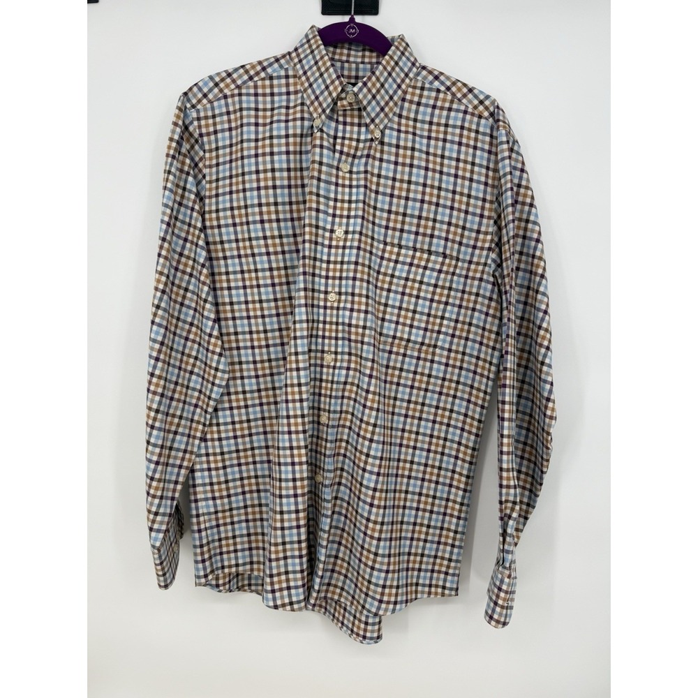 Jos A Bank Men's Button Up Long Sleeve Medium